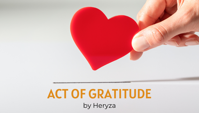 AN ACT OF GRATITUDE